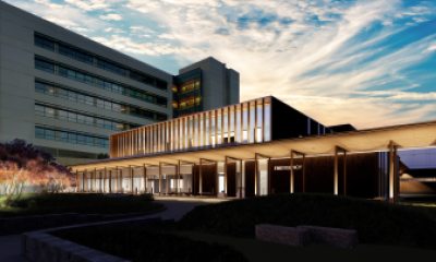 Southeast Perspective of Southwest Medical Center Emergency Room Expansion